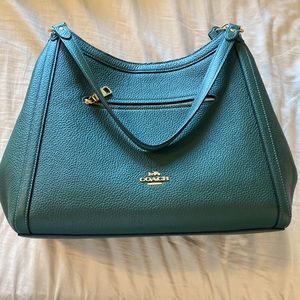 Coach Shoulder Bag - Kristy in Everglade Green